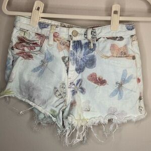 BlankNYC The Barrow Whimsical Denim Women Shorts Fairycore - 25